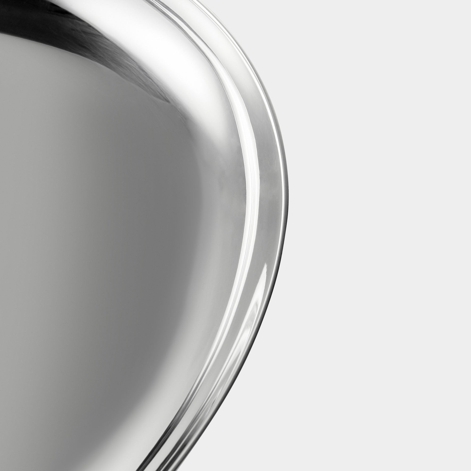Elegantes ovales 925er Echtsilber-Tablett - Bild 2