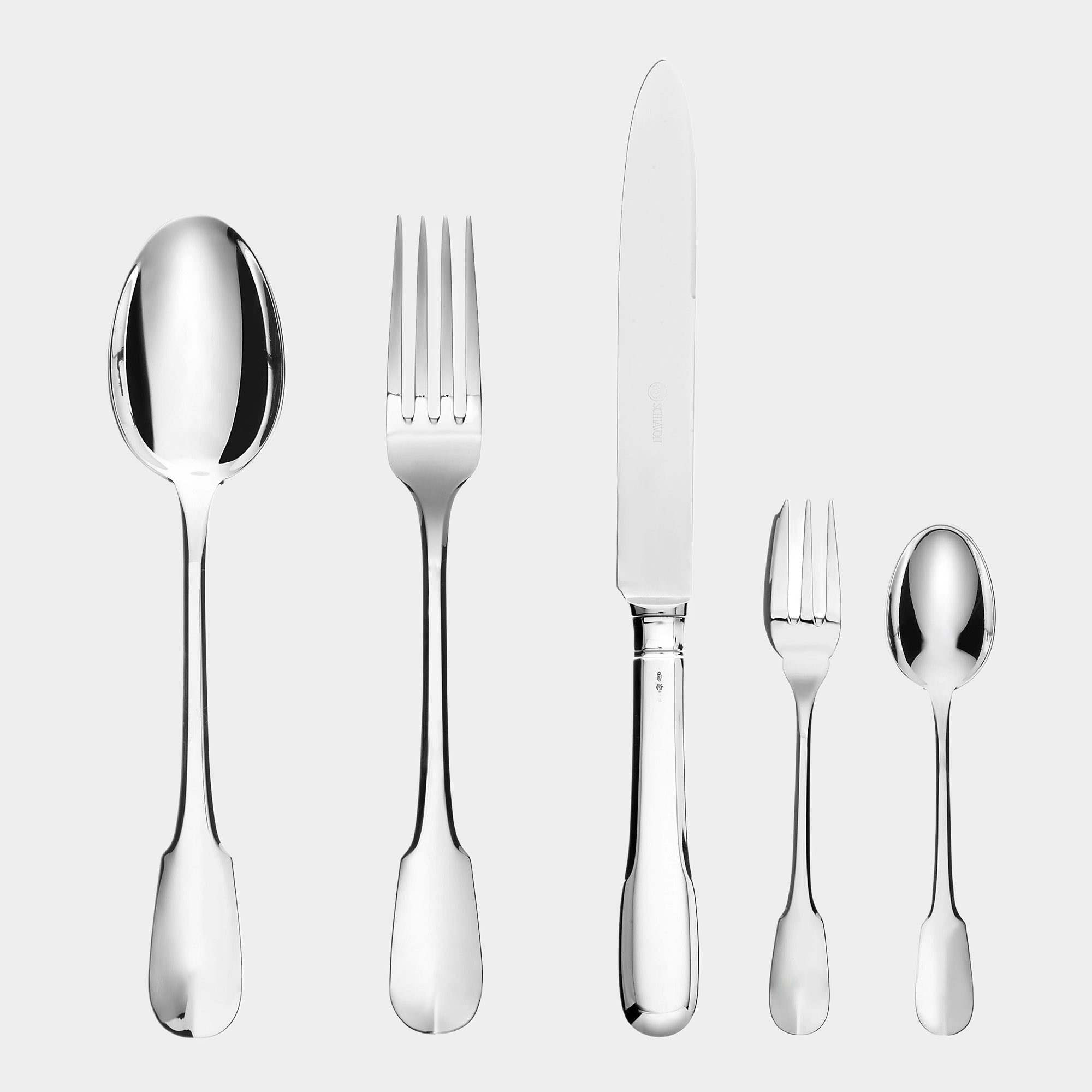 30-tlg. Silberbesteck - Modell Alt Spaten