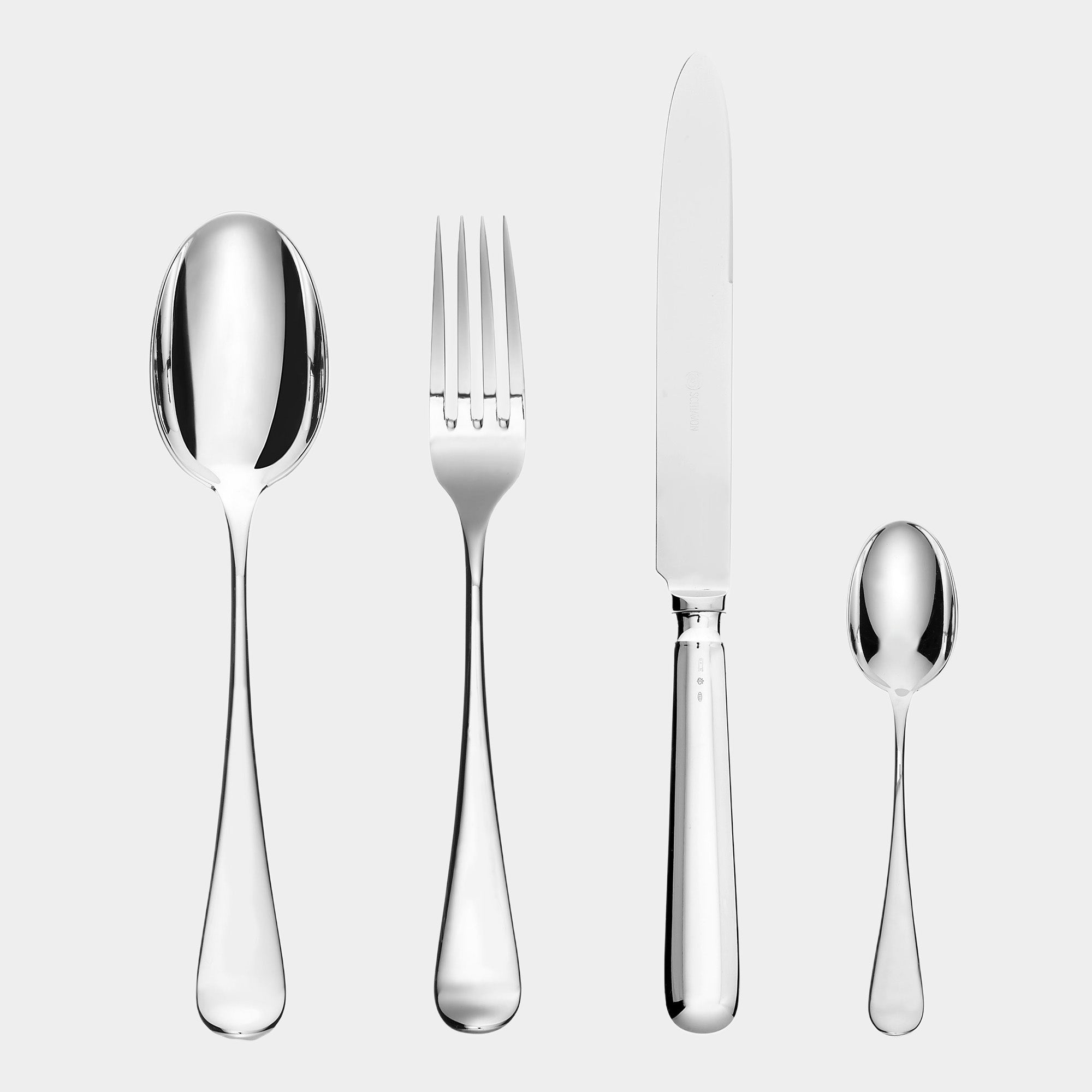 24-tlg. Silberbesteck-Garnitur - Modell Classic - Bild 1