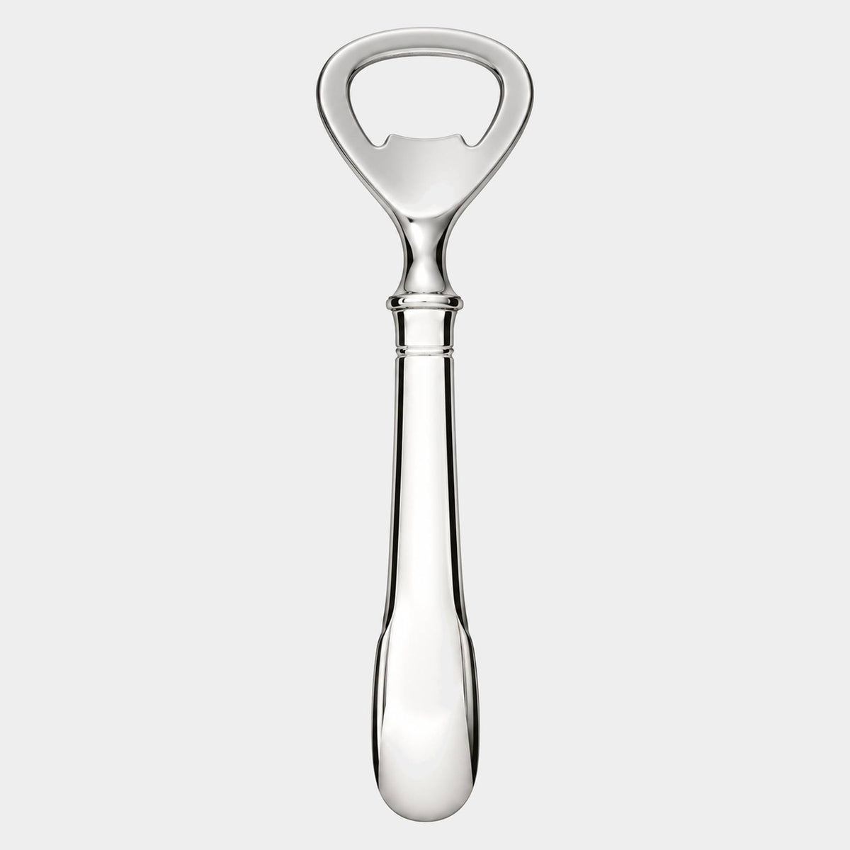 Flaschenöffner aus 800er Silber - Modell Alt-Spaten mit Edelstahl - Bild 1