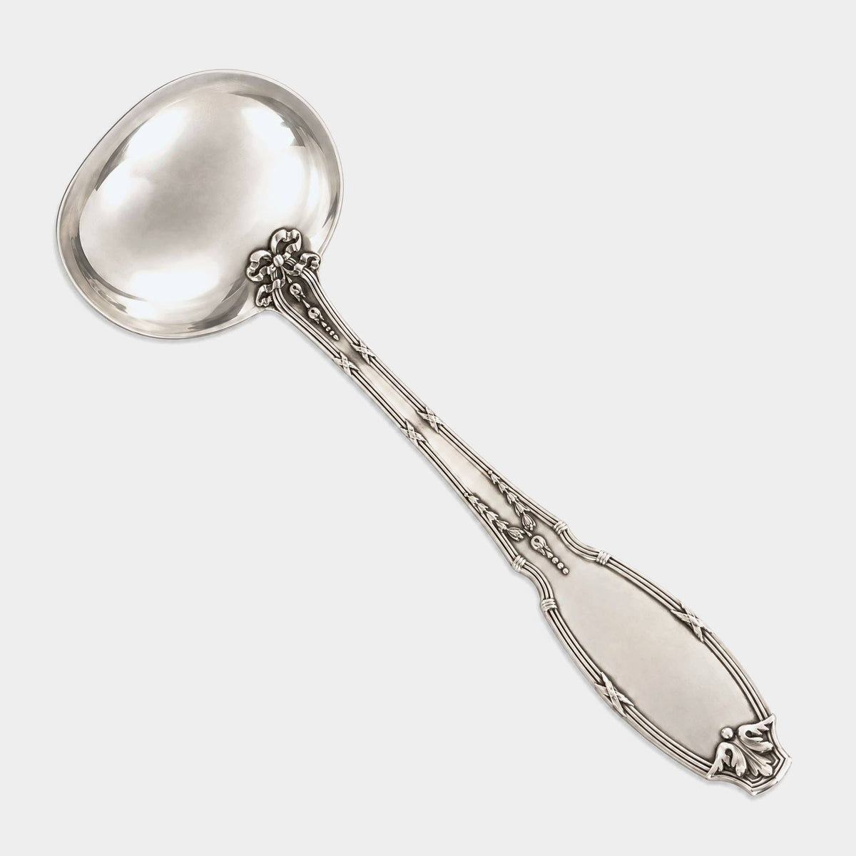 Saucenlöffel aus 800er Silber mit Schleifendekor - Delheid - Bild 2