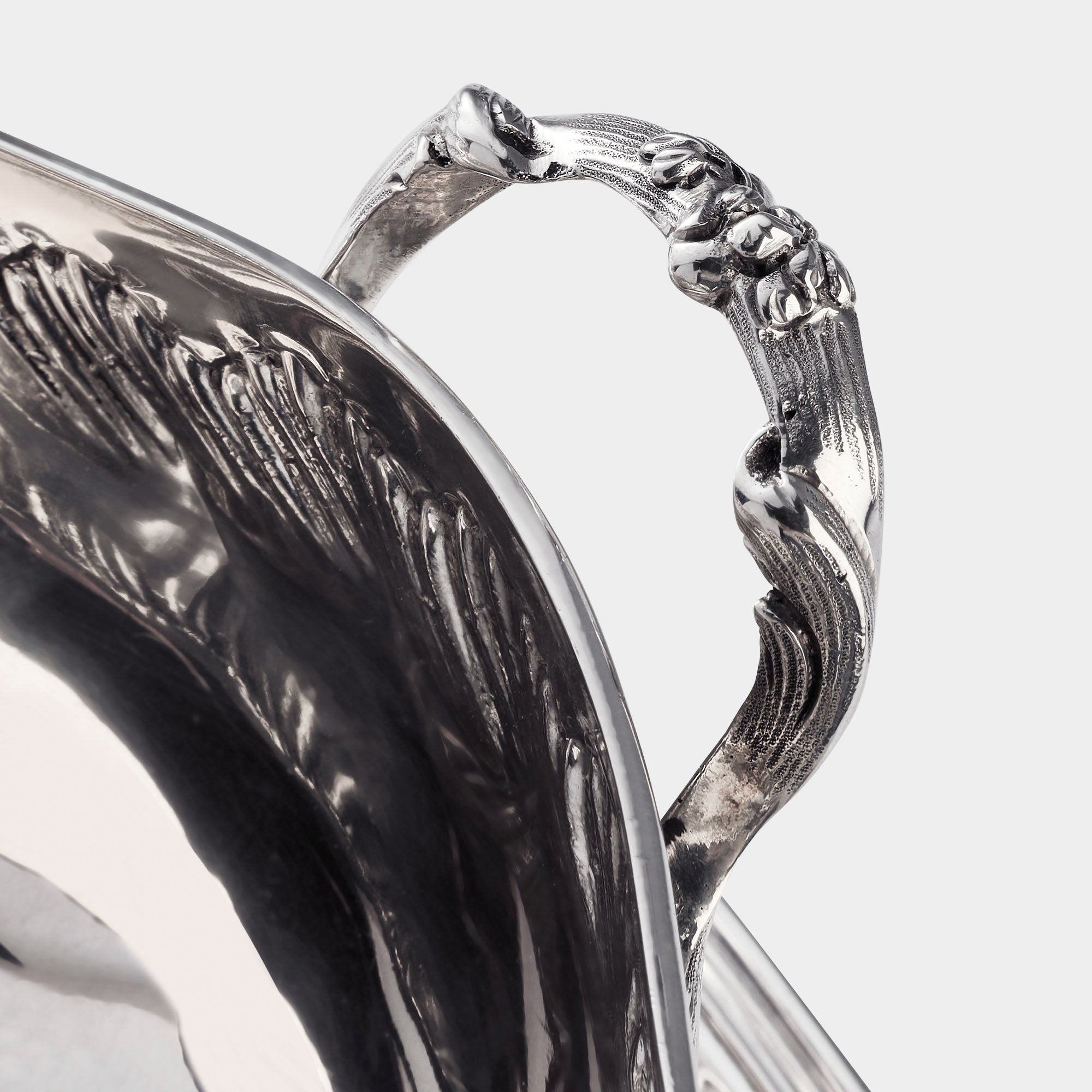 Elegante 800er Silber-Sauciere - Bild 3