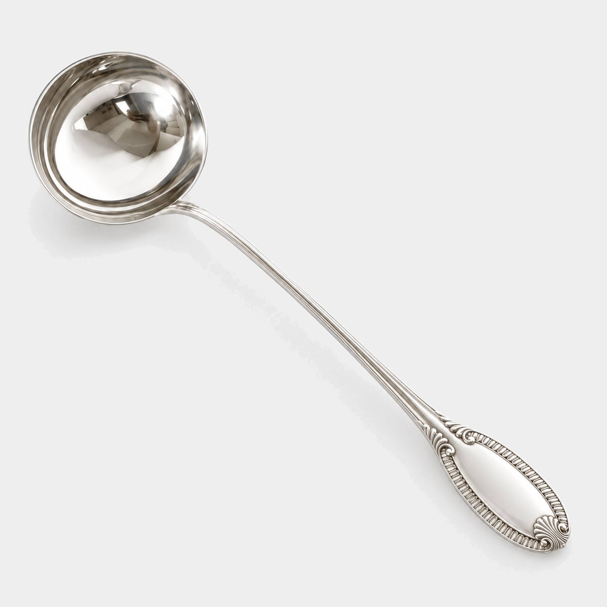Suppenschöpfer aus 800er Silber mit Muscheldekor - Koch & Bergfeld - Bild 1