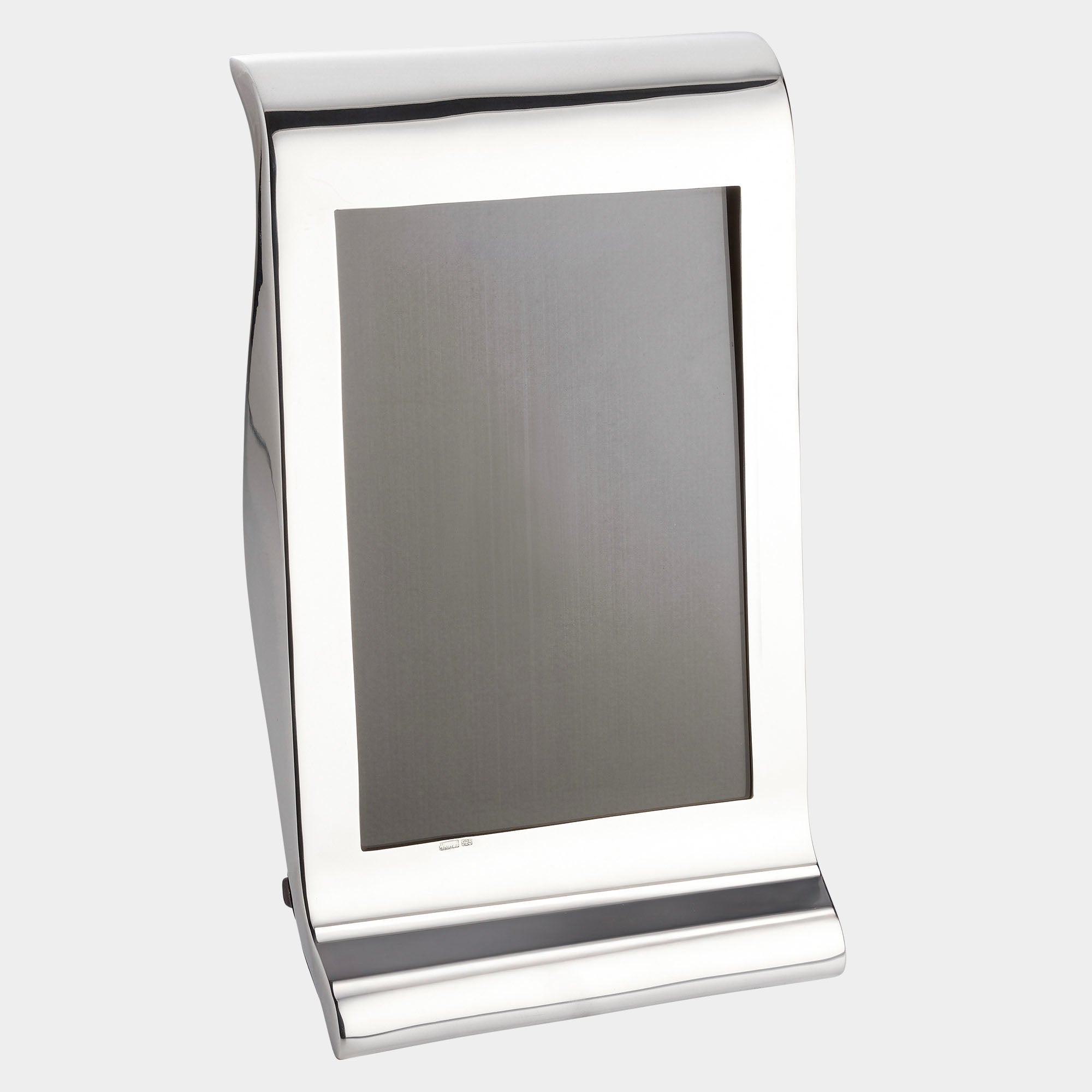 Edler Fotorahmen aus 925er Silber – Wellig & Elegant - Bild 1