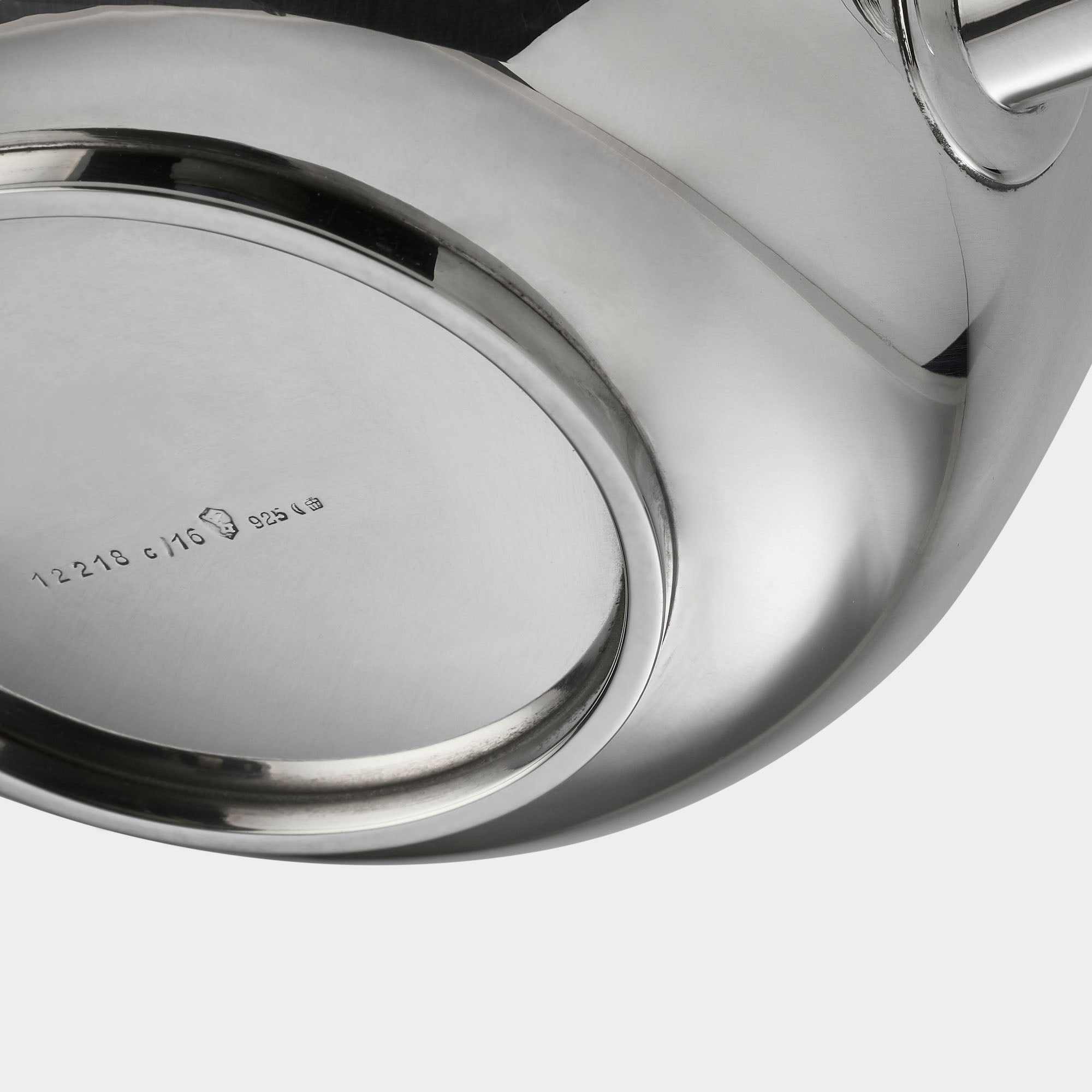 925er Sterling Casserole mit Ebenholzgriff - Bild 2