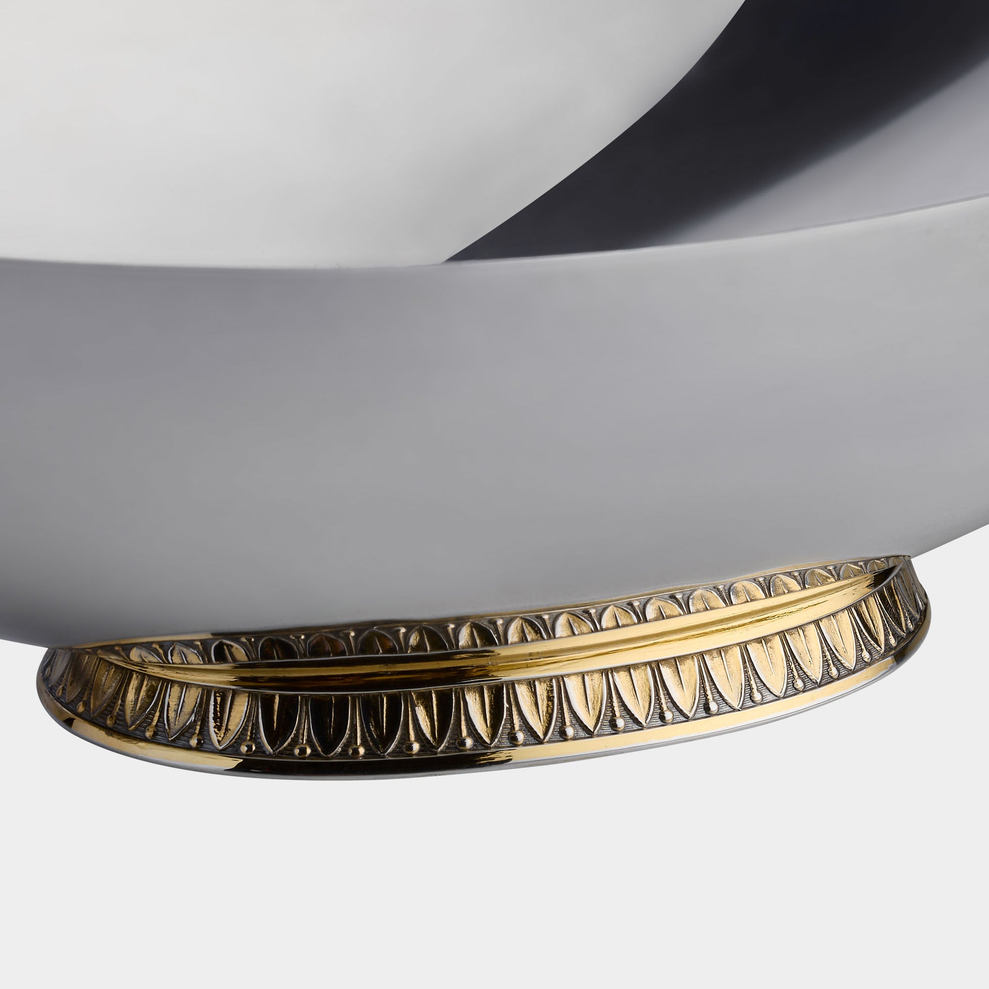 Elegante 925er Silberschale auf Fuß von Koch & Bergfeld - Bild 2