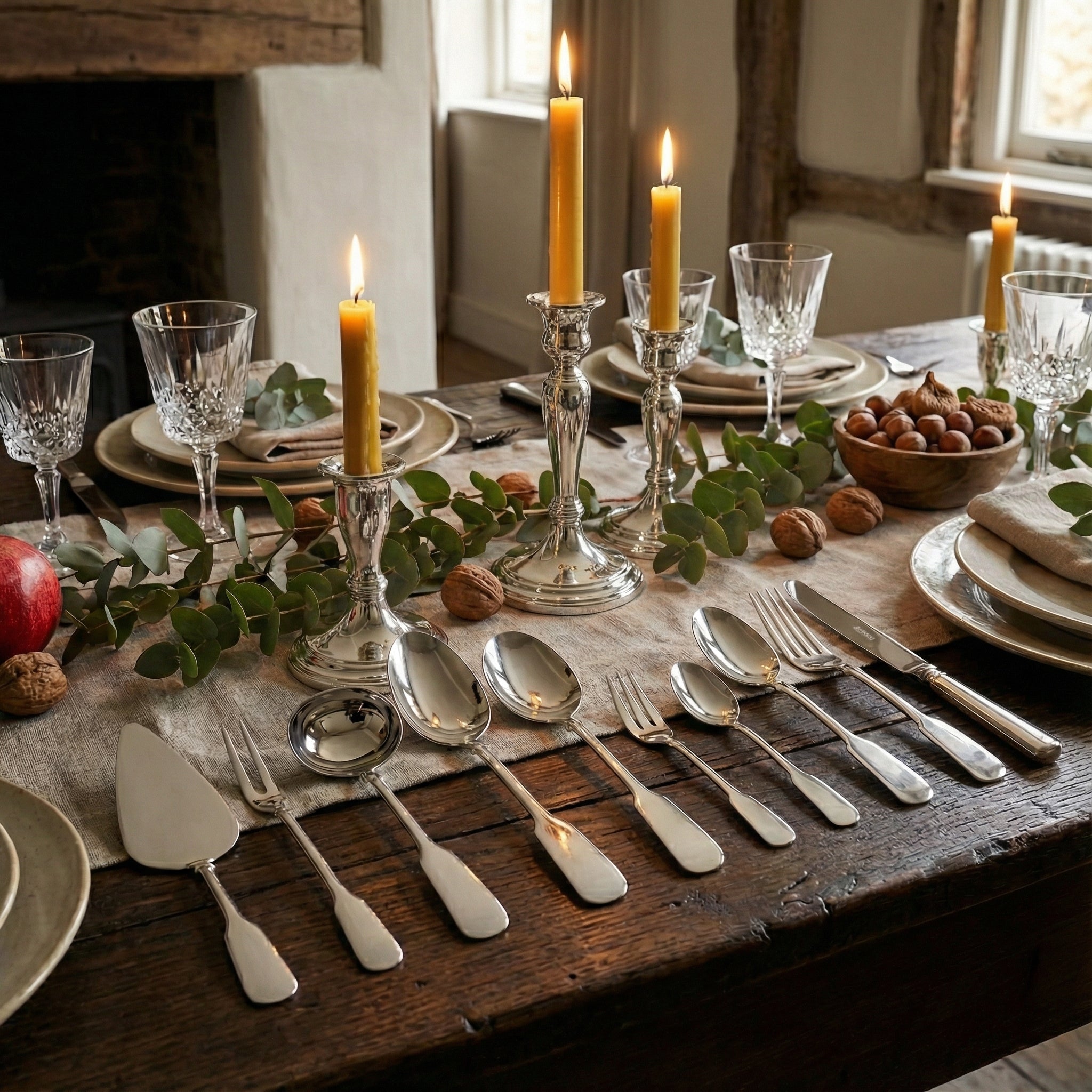 66-teilige Koch & Bergfeld Silberbesteck-Garnitur – Modell Alt-Spaten - Bild 2