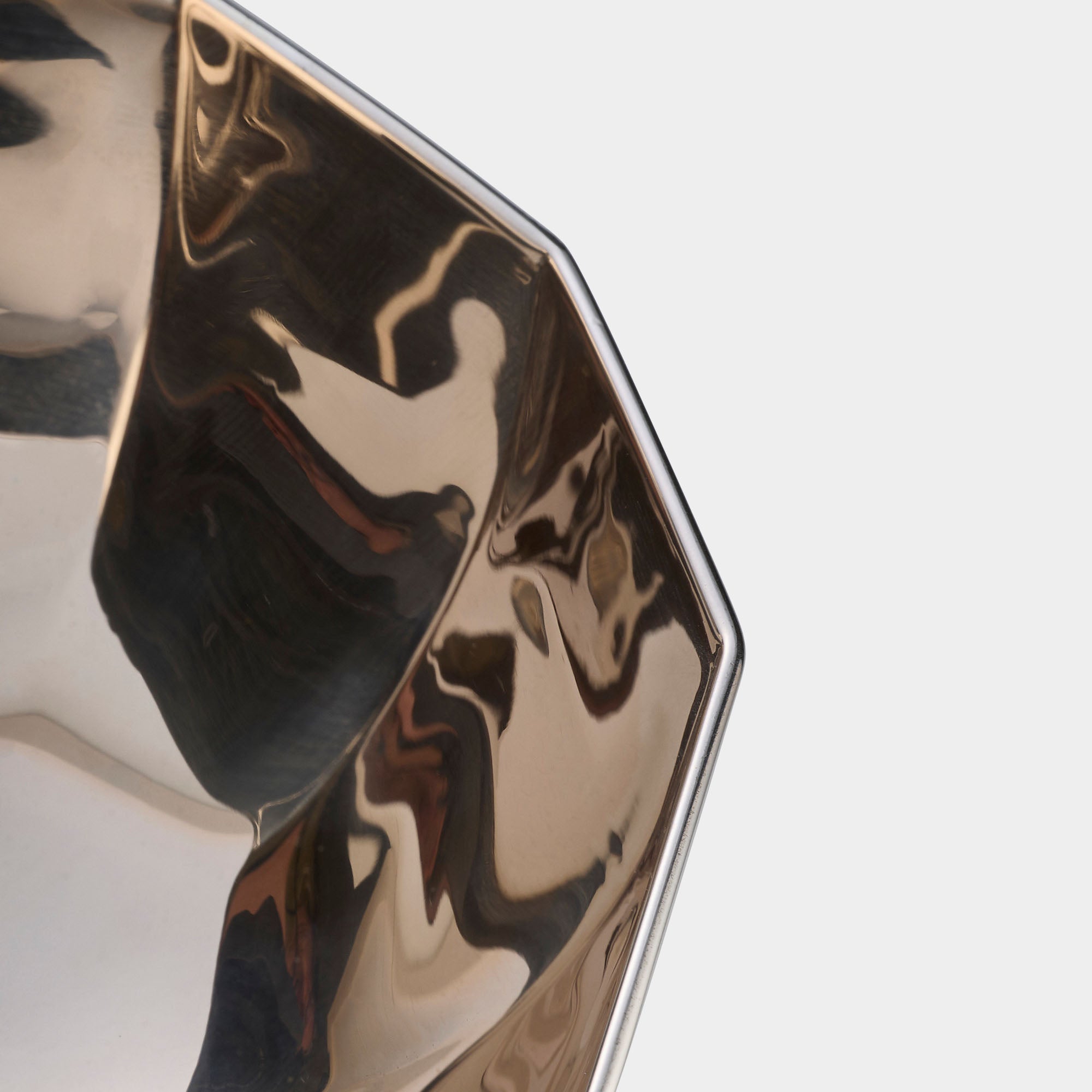 Runde 800er Silberschale auf Standring - Bild 2