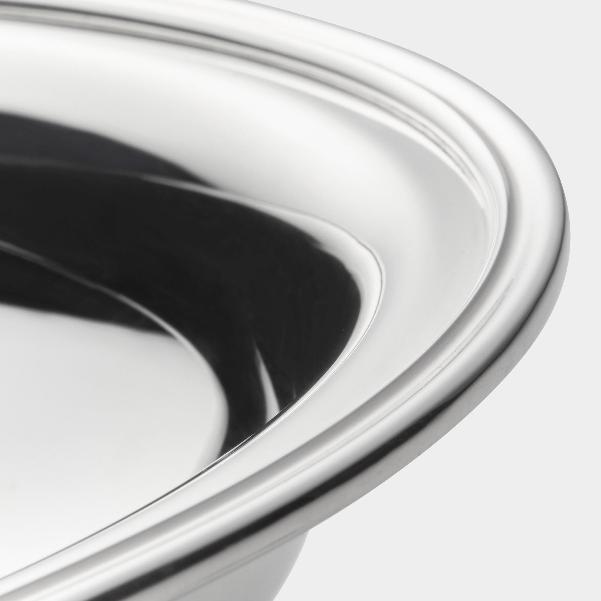 Elegante ovale Brotschale aus massivem Silber - Bild 2