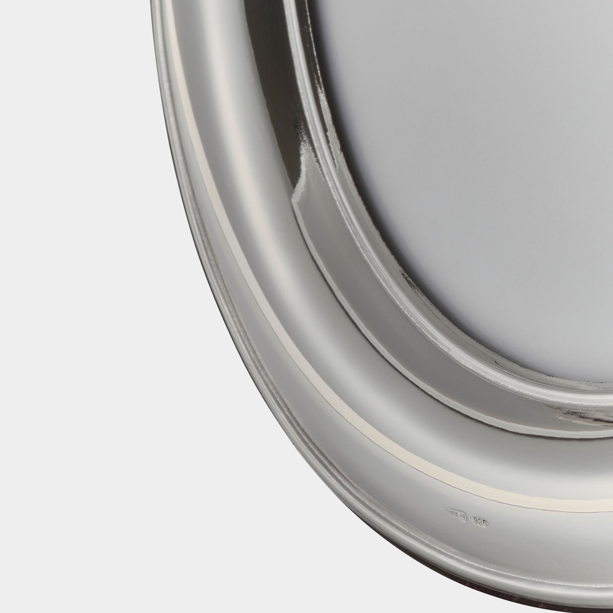 925er ovaler Silberrahmen – Italienisches Design - Bild 4