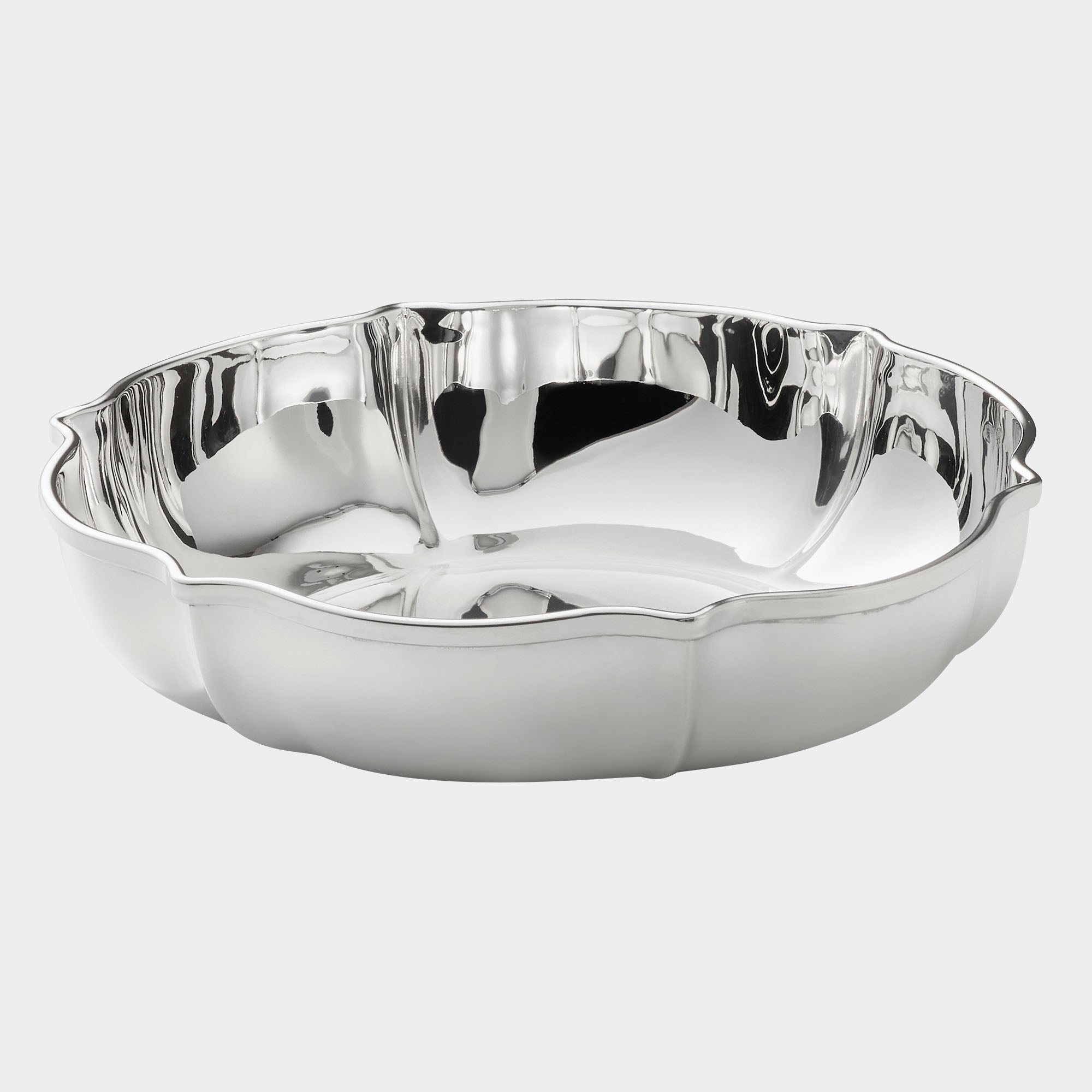 Elegante gezwickte Silberschale aus 925er Echtsilber - Bild 1