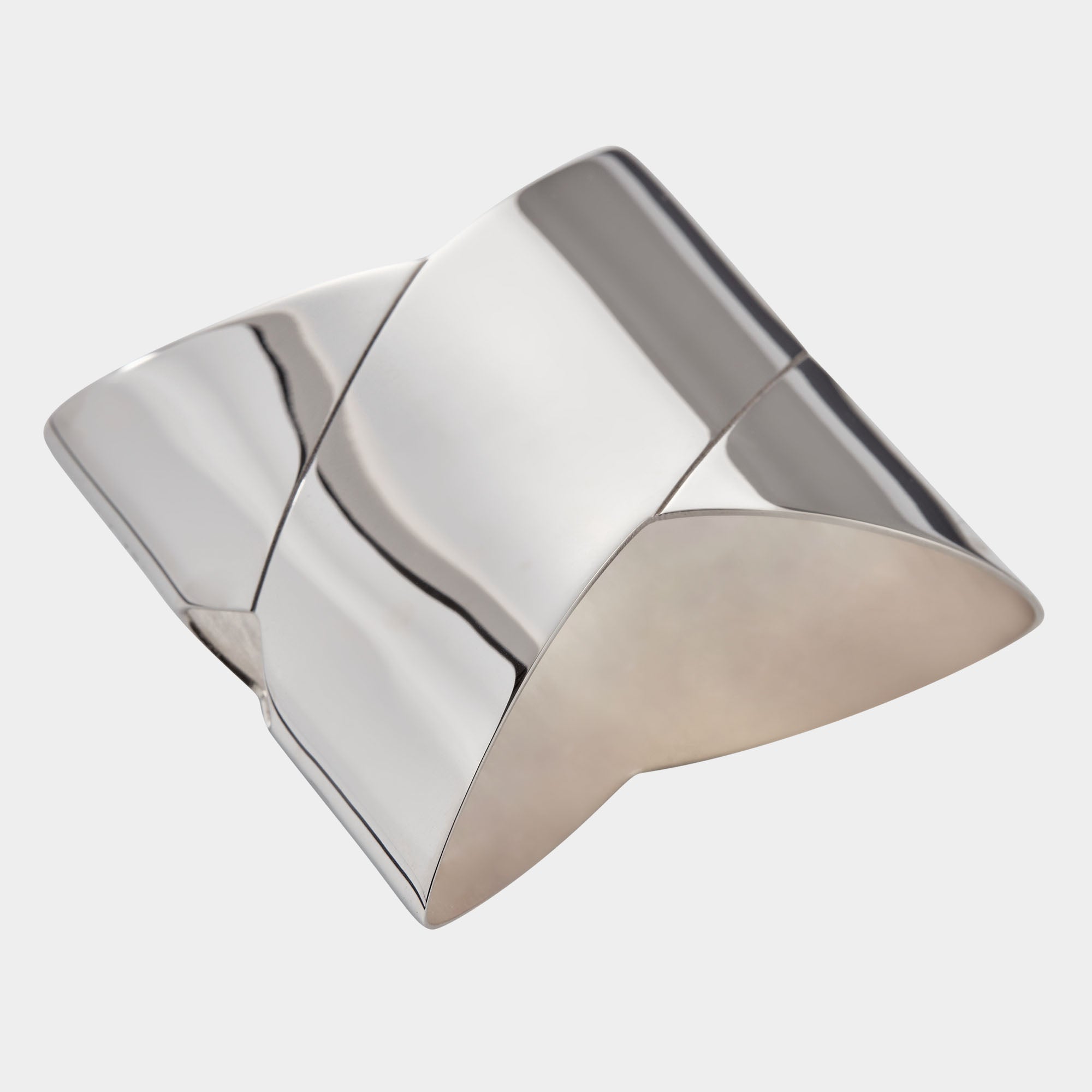 Serviettenring in Schleifenform aus 925 Sterlingsilber - Bild 1